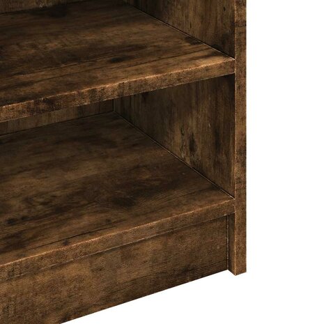 Wastafelkast 90x29x55 cm bewerkt hout gerookt eikenkleurig 9