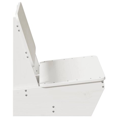 Tuinstoel 60x64x70,5 cm massief grenenhout wit 4