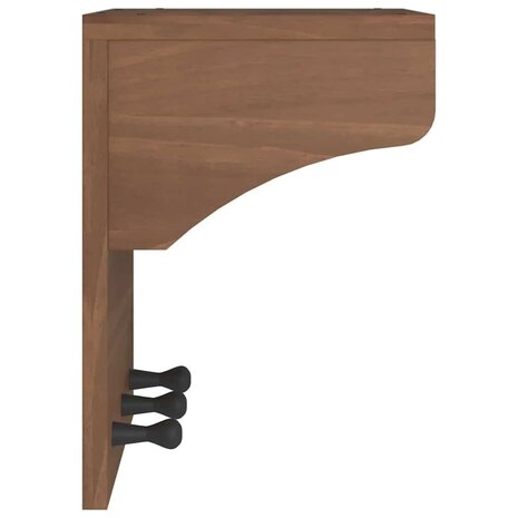 Wandkapstok SANDNES 43x30x42 cm massief grenenhout 6