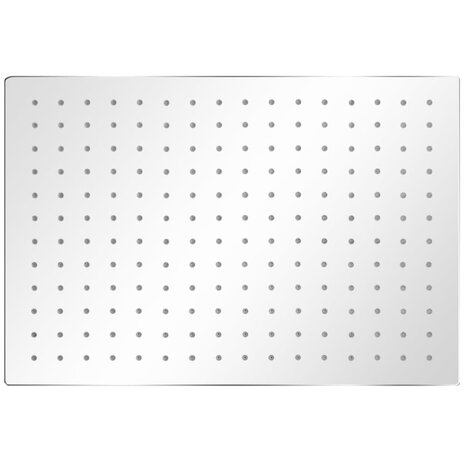 Regendouchekoppen 2 st 30x40 cm roestvrij staal 2