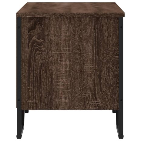 Schoenenkast 90x38x45,5 cm bewerkt hout bruin eikenkleurig 5
