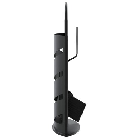 5-delige Haardset 23x15x66 cm staal 5