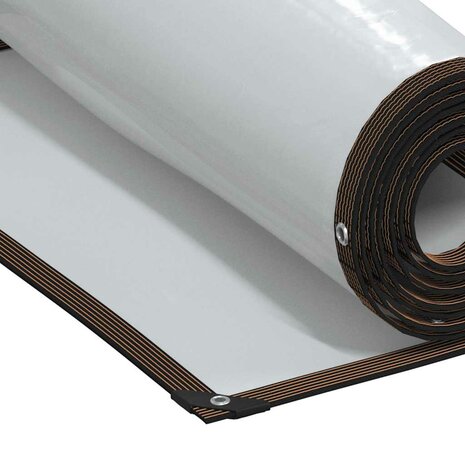 Doorzichtig zeildoek met zeilringen 2x3 m polyethyleen 6