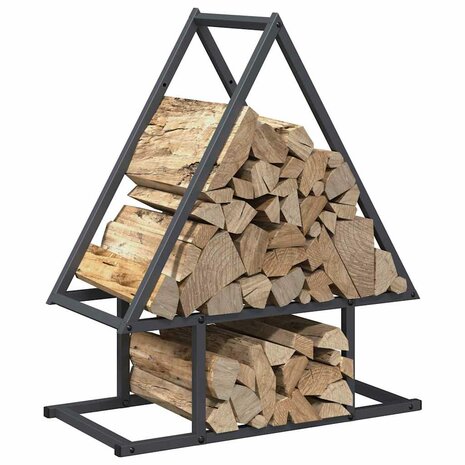 Brandhoutrek 50x25x60 cm koudgewalst staal antracietkleurig 4