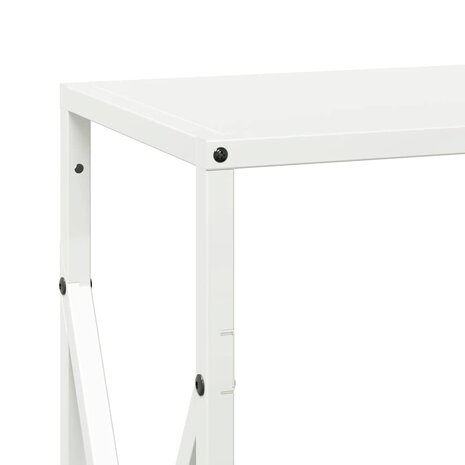 Brandhoutrek 34x25x70 cm koudgewalst staal wit 7