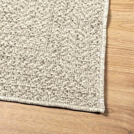Vloerkleed ZIZUR room binnen en buiten 60x110 cm jute look 8