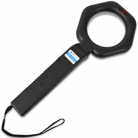 Draagbare metaaldetector zwart 1