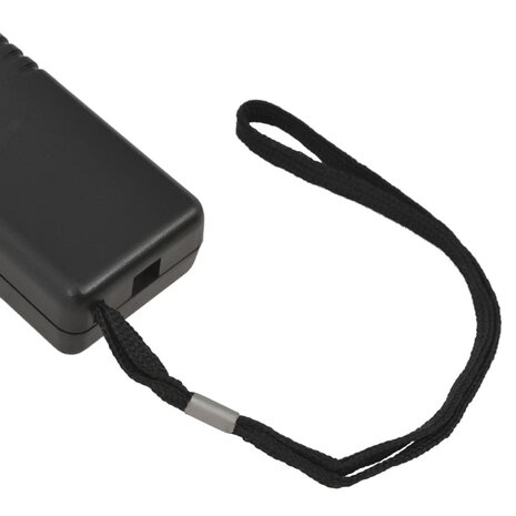 Draagbare metaaldetector zwart 6