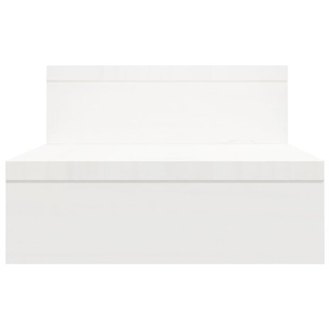 Monitorstandaard (52-101)x22x14 cm massief grenenhout wit 8