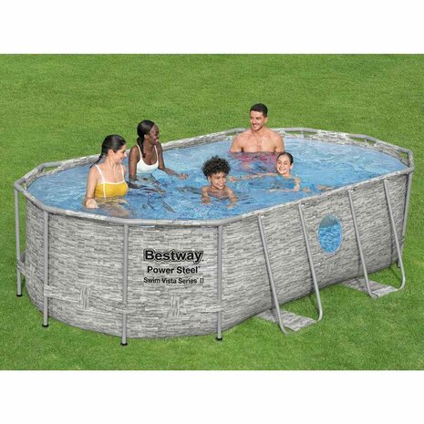 Bestway Zwembadset Power Steel 427x250x100 cm 1