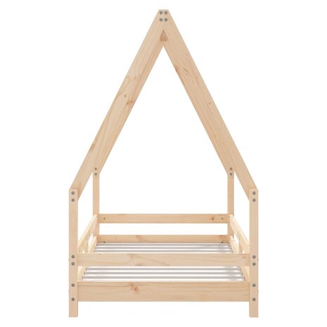Kinderbedframe 80x160 cm massief grenenhout 4