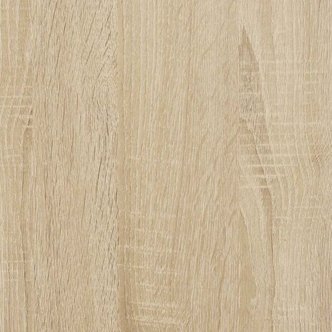 Kast met 2 lades 60x31x40 cm bewerkt hout sonoma eikenkleur 9