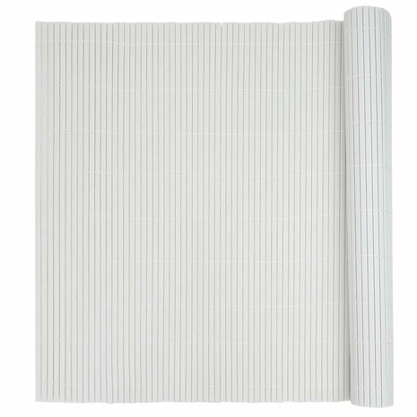 Tuinhek Dubbelzijdig Wit 1,8x5 m PVC 5