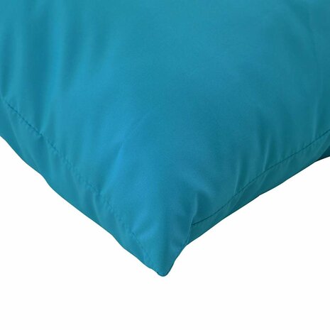 Bankkussens 4 stuks Blauw 50x50 cm Stof 6