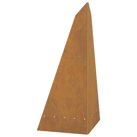 Vuurkorf Bruin 58 x 40 x 100 cm Cortenstaal 6