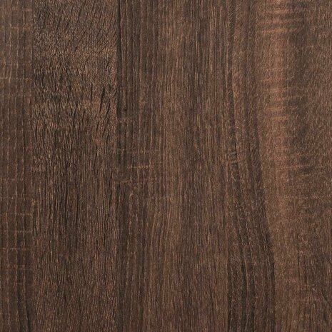 Badkamerkast met rolhouder Bruin Eiken 20,5x20x90 cm 8