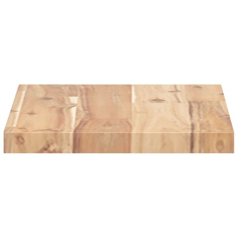 Tafelblad rechthoekig 40x20x2 cm massief acaciahout 6