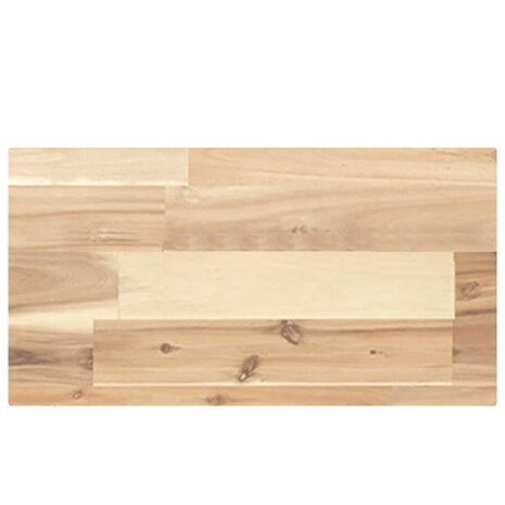 Tafelblad rechthoekig 60x20x4 cm massief acaciahout 2