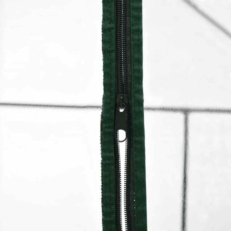 Tuinkas met 8 schappen 143x143x195 cm 5