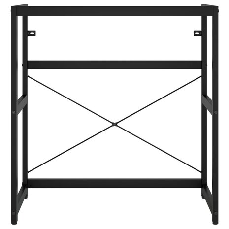 Wastafelframe 79x38x83 cm ijzer zwart 3