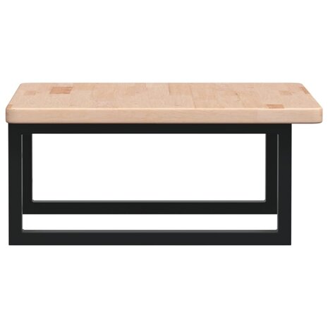 Badkamer wandschap staal en massief eikenhout 5
