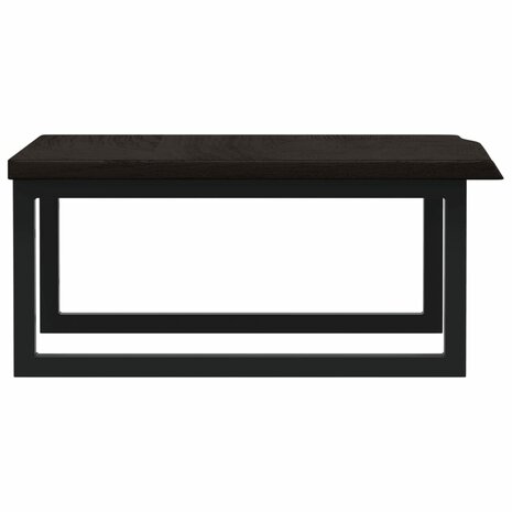 Badkamer wandschap staal en massief eikenhout 5