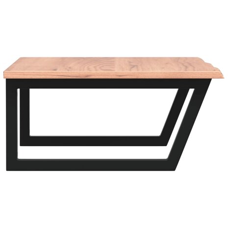 Badkamer wandschap staal en massief eikenhout 5