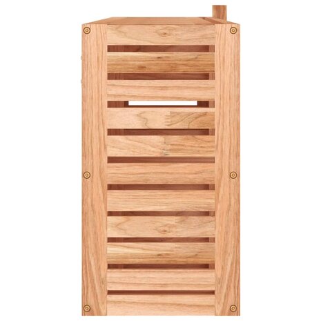 Spiegelkast 80x17x34 cm massief walnotenhout 5