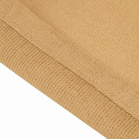 Tenttapijt 250x300 cm HDPE zandkleurig 5