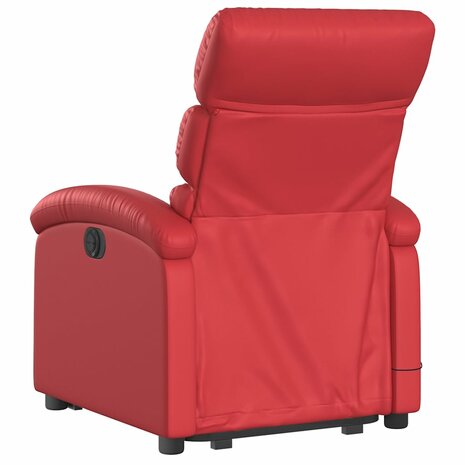 Sta-op-stoel kunstleer rood 5