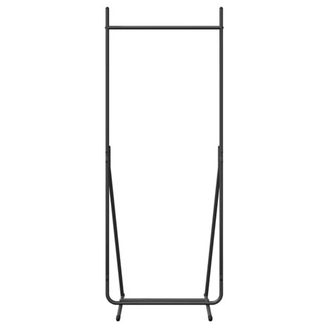 Kledingrek Zwart 62 x 48 x 158 cm Staal 5