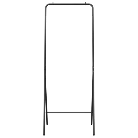 Kledingrek Zwart 60 x 53 x 155 cm Staal 5