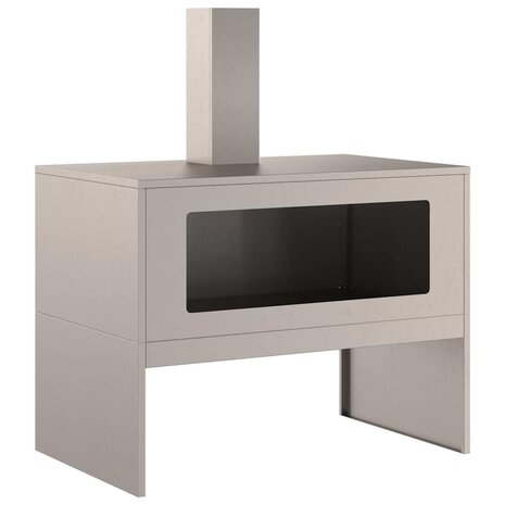 Vuurkorf Bruin 80 x 50 x 96 cm Cortenstaal 5