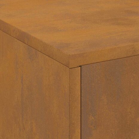 Vuurkorf Bruin 80 x 50 x 96 cm Cortenstaal 9