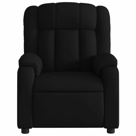 Massagestoel met zwarte stof 7