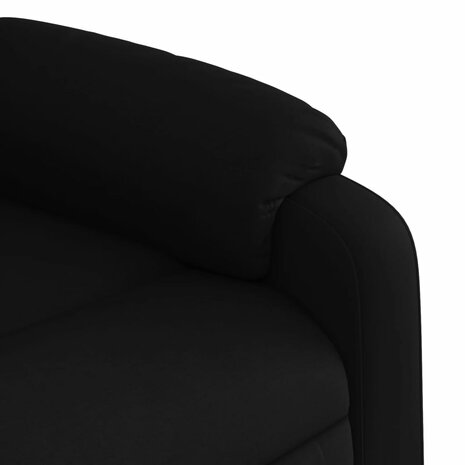 Massagestoel met zwarte stof 9