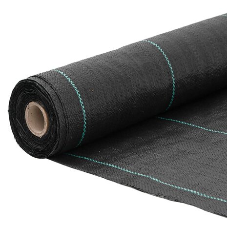 Worteldoek 0,5x200 m polypropeen zwart 3