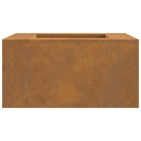 Vuurkorf Bruin 80 x 80 x 40 cm Cortenstaal 6