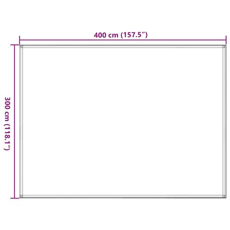 Tenttapijt 300x400 cm antraciet 7