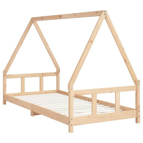 Kinderbedframe 90x200 cm massief grenenhout 3