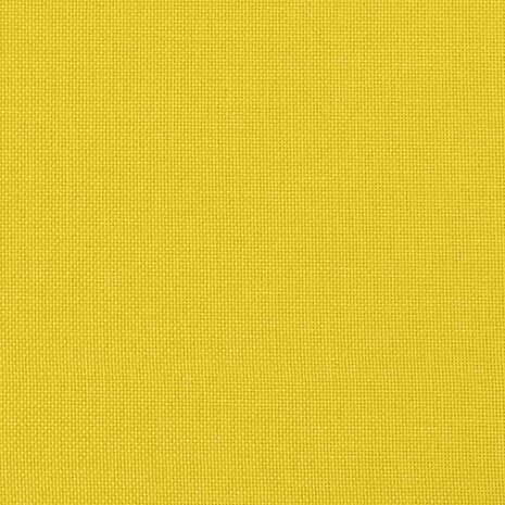 Tweezitsbank 120 cm stof lichtgeel 7