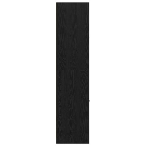 Apothekerskast Zwart eiken 40 x 41 x 174.5 cm Bewerkt hout 7