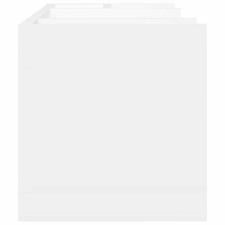 Bureau organiser 44,5x24x25 cm bewerkt hout wit 5