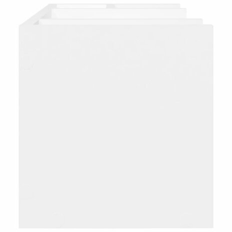 Bureau organiser 44,5x24x25 cm bewerkt hout betongrijs 5