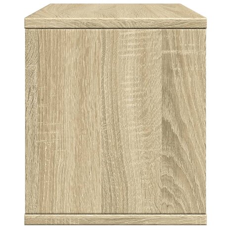 Bureau organiser 36x26x29,5 cm bewerkt hout sonoma eikenkleurig 5
