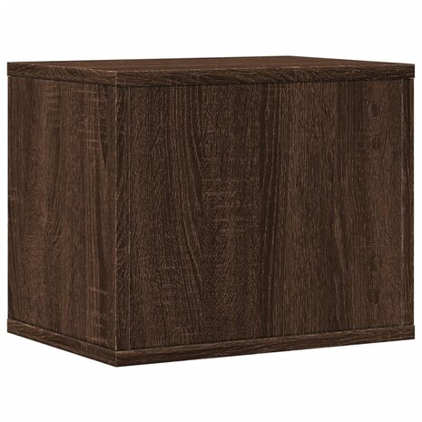 Bureau organiser 36x26x29,5 cm bewerkt hout bruin eikenkleurig 6