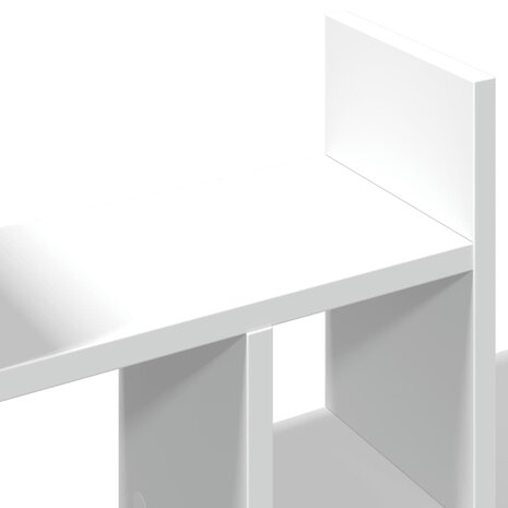 Bureau organiser 34,5x15,5x35,5 cm bewerkt hout wit 9