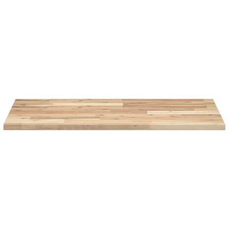 Bureaublad 80x50x2 cm onbehandeld massief acaciahout 3