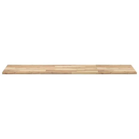 Bureaublad 140x50x2 cm onbehandeld massief acaciahout 4