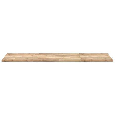 Bureaublad 140x60x2 cm onbehandeld massief acaciahout 5